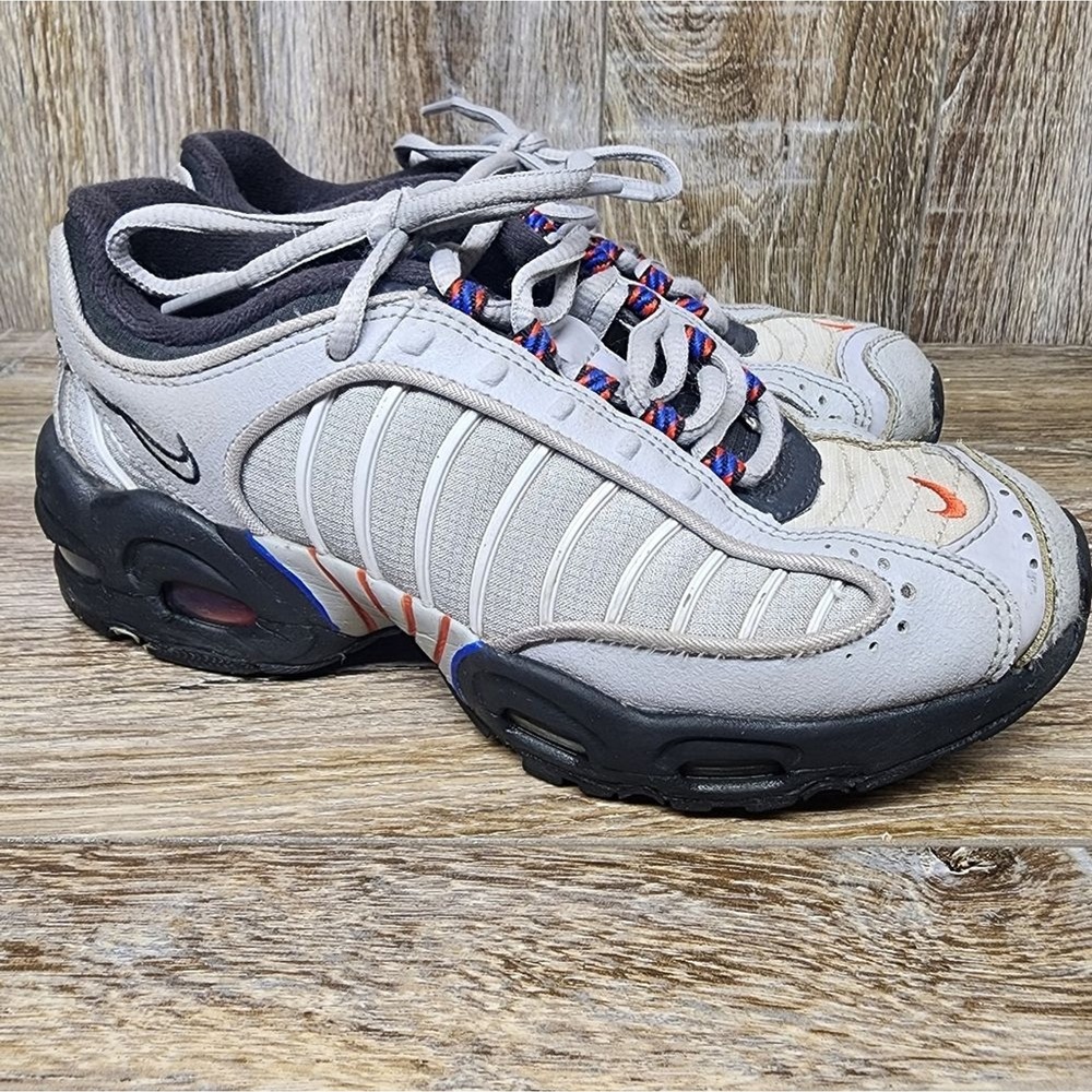 Nike Air Max Tailwind IV GS‎ Wolf Grey Orange Blue Sneakers CK0700-001 Youth 4Y